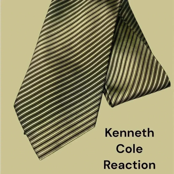 Kenneth Cole Reaction Silk Tie - Picture 1 of 5
